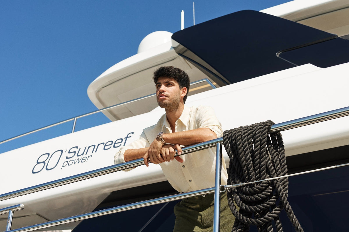 A Sports Icon Joins the House of Sunreef – Carlos Alcaraz Signs a Sunr
– Florida Tennis