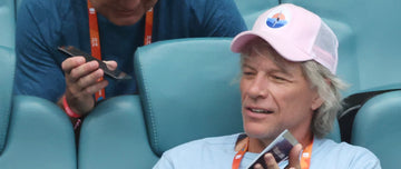 Autograph Corner: Jon Bon Jovi 'Livin On A Prayer' at the Miami Open