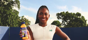 Coco Gauff serves up first Naked signature smoothie at the US Open
