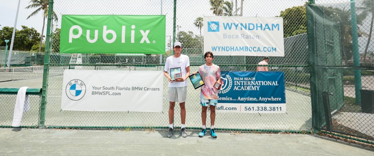 Champions are Crowned: USTA Boys 18 16 National Clay Court Champion Champions are Crowned: USTA Boys 18 16 National Clay Court Champion