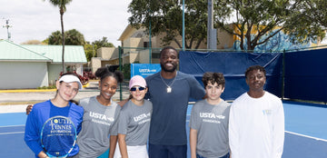Frances Tiafoe Pays It Forward with USTA Foundation and Delray Beach Youth Tennis Foundation