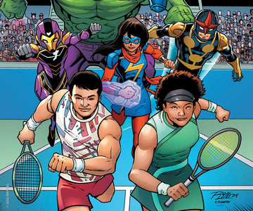 US Open: Marvel and USTA join forces to highlight tennis 'super heroes'