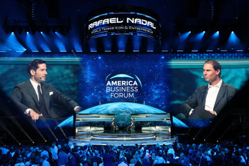Serena Williams and Rafael Nadal Inspire at the American Business Forum in Miami