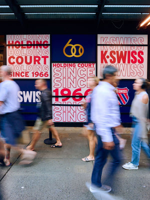 K-Swiss Celebrates 60 Years of Tennis With a New ATP Deal and a New York Bash
