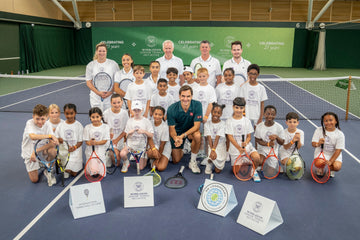 Roger Federer Joins London Youth at Wimbledon for International Tennis Hall of Fame 'Be Legendary' Event