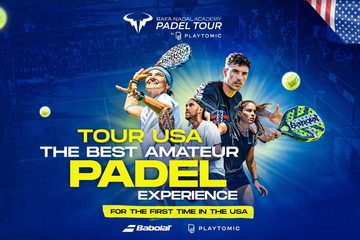 The Rafa Nadal Academy Padel Tour expands to the United States with Playtomic