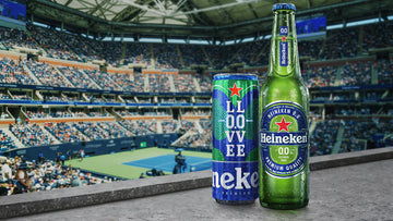 Heineken® 0.0 Brings “0.0 Reasons, 0.0 Judgment” to the US Open with Limited-Edition L0VE.L0VE Cans