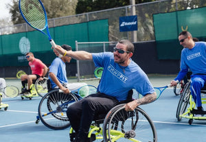 USTA Florida Teams Up with Wounded Warrior Project for Wheelchair Tennis Clinic