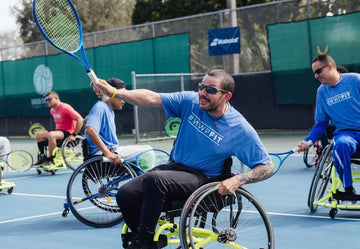 USTA Florida Teams Up with Wounded Warrior Project for Wheelchair Tennis Clinic