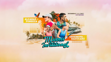 Carlos Alcaraz, João Fonseca, Amanda Anisimova, and Emma Radacanu take the field at loanDepot park for Miami Invitational tennis event