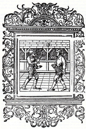 Sixteenth-century tennis was a dangerous sport played with balls covered in wool