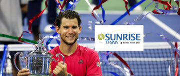 Dominic Thiem Spends a Day at Sunrise Tennis Club