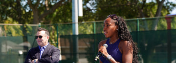 Coco Gauff joins USTA to unveil refurbished Pompey Park tennis courts