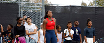 Grand Slam champion Coco Gauff surprises tennis clinic at newly refurbished tennis facility in New Orleans East