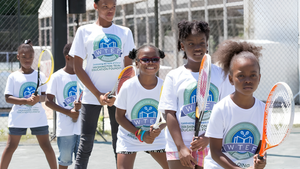 Tennis Stars Chris Eubanks and Hailey Baptiste Help WTEF Raise Record $1.09 Million
