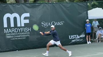 Joaquim Almeida Completes Stunning Run to Mardy Fish Children’s Foundation Tennis Championships Title