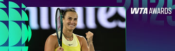 2025 WTA Player Award Winners Announced