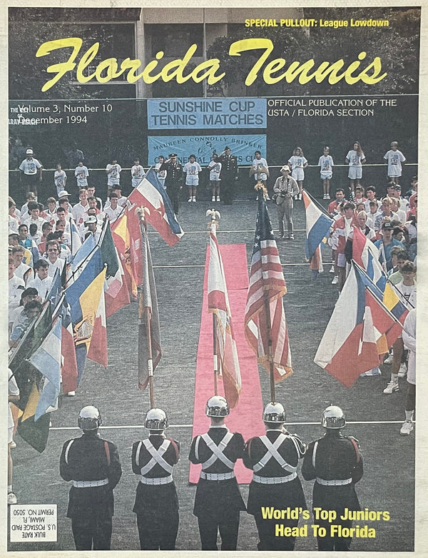 Florida Tennis Magazine Dec. 1994 | Sunshine Cup & Junior Tennis