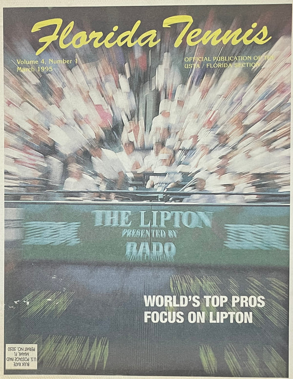 Florida Tennis Magazine March 1995 | Lipton Championships Preview