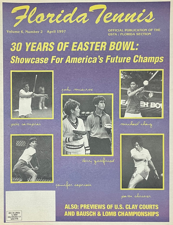 Florida Tennis Magazine April 1997 | 30 Years of Easter Bowl
