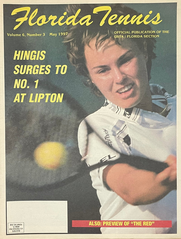 Florida Tennis Magazine May 1997 | Martina Hingis Lipton
