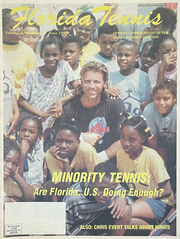 Florida Tennis Magazine June 1997 | Minority Tennis Feature