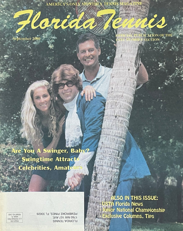 Florida Tennis Magazine September 2000 | Swingtime Celebrity Tennis