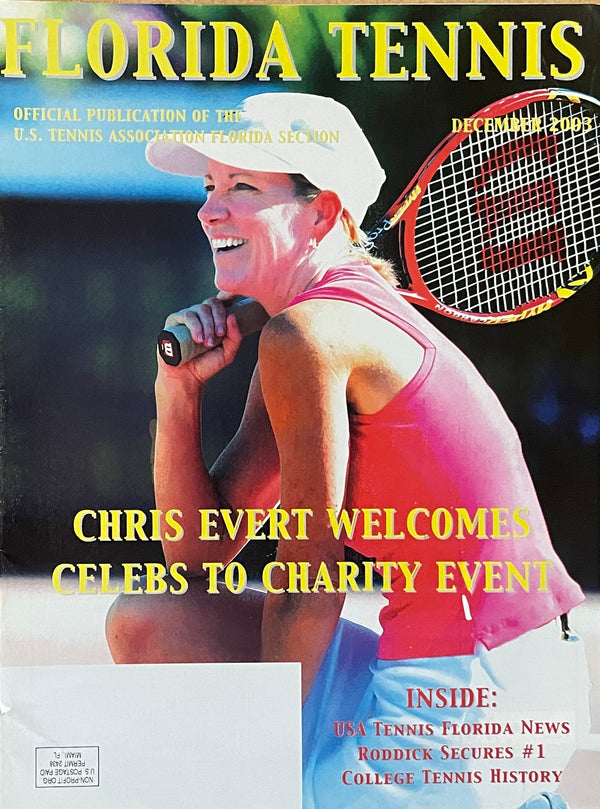 Florida Tennis Magazine December 2003 | Chris Evert Charity Event