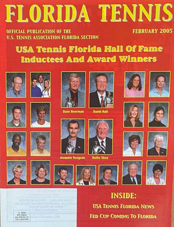 Florida Tennis Magazine February 2005 | USA Tennis Florida Hall of Fame