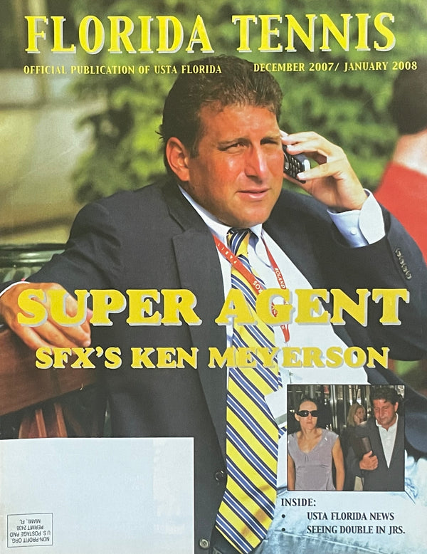 Florida Tennis Magazine Dec 2007/Jan 2008 | Ken Meyerson Issue