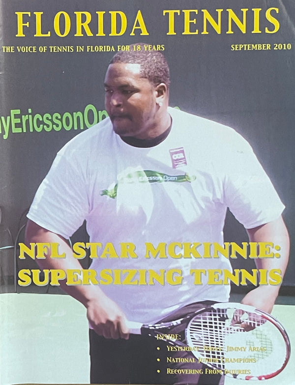 Florida Tennis Magazine September 2010 | Anthony McKinnie Tennis Feature