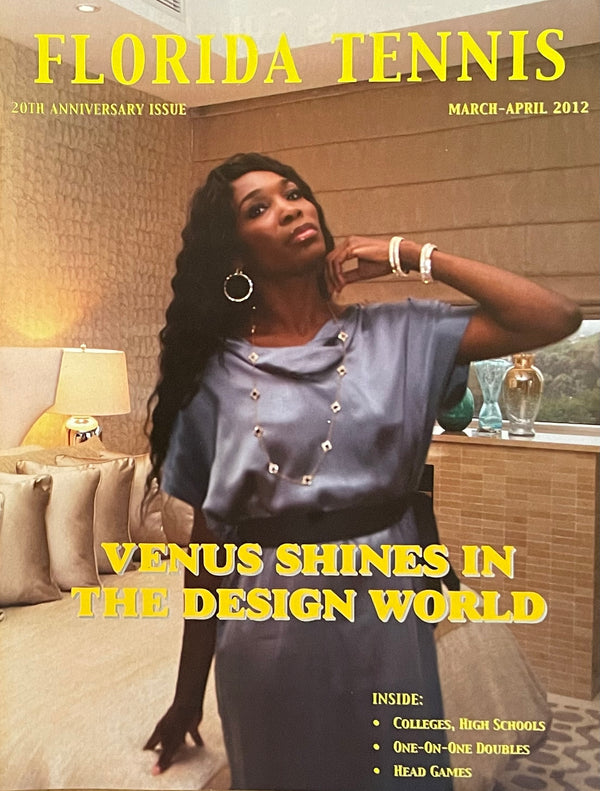 Florida Tennis Magazine March/April 2012 | Venus Williams 20th Anniversary