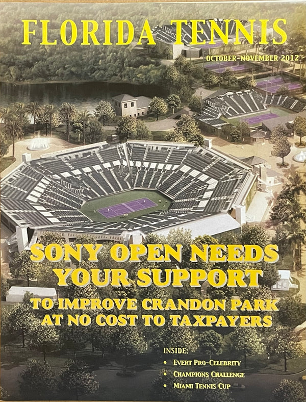Florida Tennis Magazine October/November 2012 | Sony Open Crandon Park
