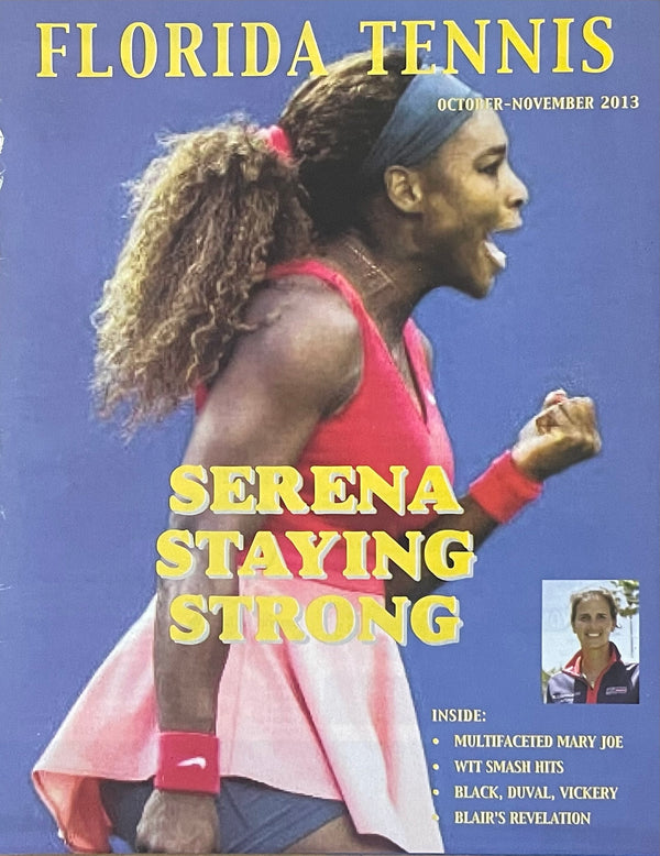 Florida Tennis Magazine October/November 2013 | Serena Williams Cover