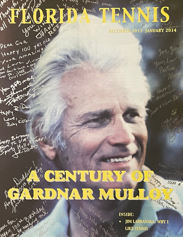 Florida Tennis Magazine Dec 2013/Jan 2014 | Gardnar Mulloy 100th Birthday