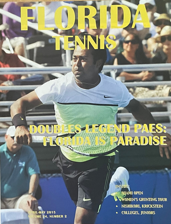Florida Tennis Magazine Apr May 2015 | Leander Paes & Miami Open