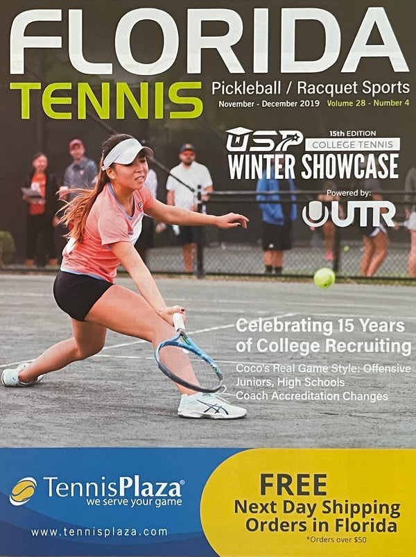 Florida Tennis Magazine Nov/Dec 2019 | USTA Winter Showcase & Coco Gauff