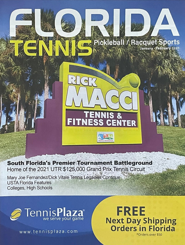 Florida Tennis Magazine Jan/Feb 2021 | Rick Macci Tennis Center