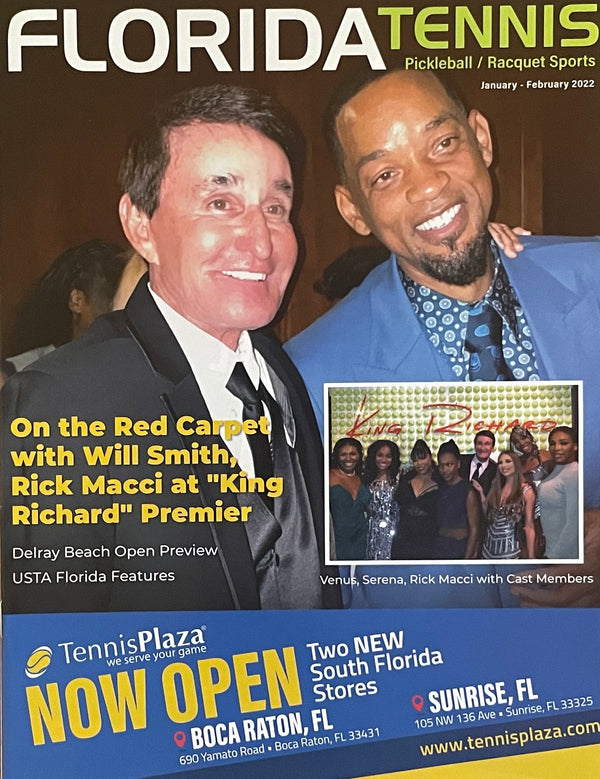 Florida Tennis Magazine Jan/Feb 2022 | Rick Macci & King Richard
