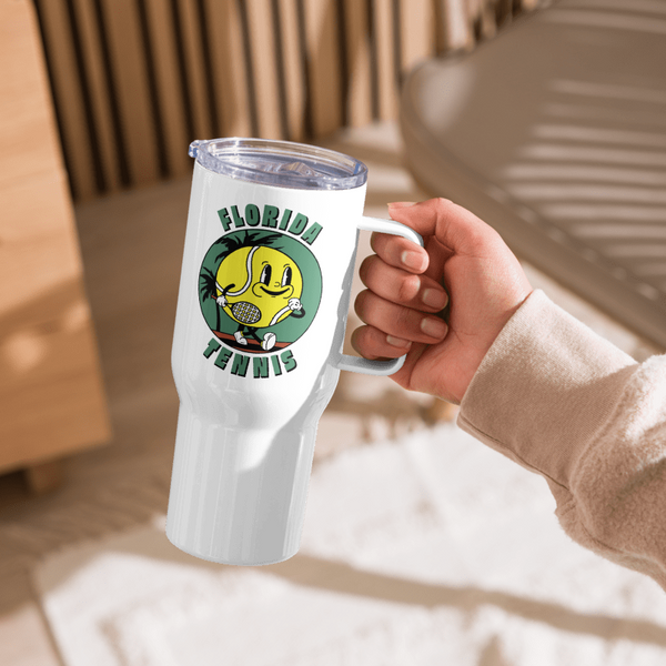 Served! - 25 oz Rambler Travel mug with a handle