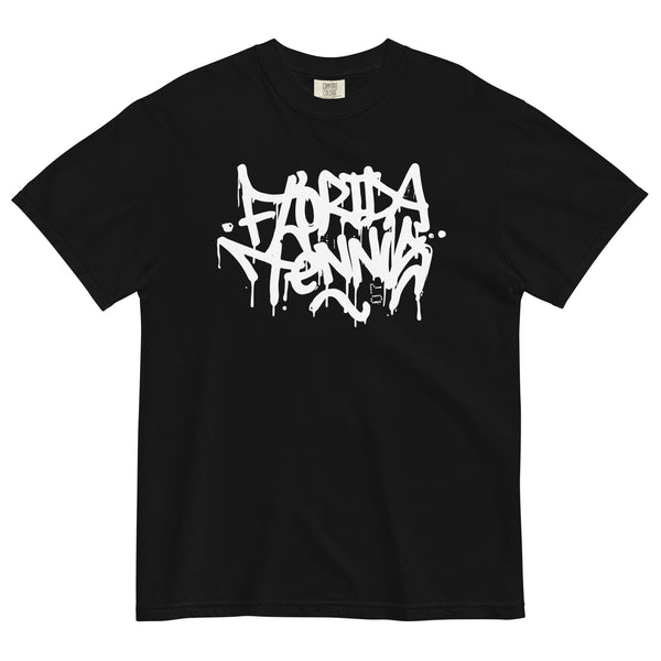 Florida Tennis Graffiti style tee. (100% ring-spun cotton)